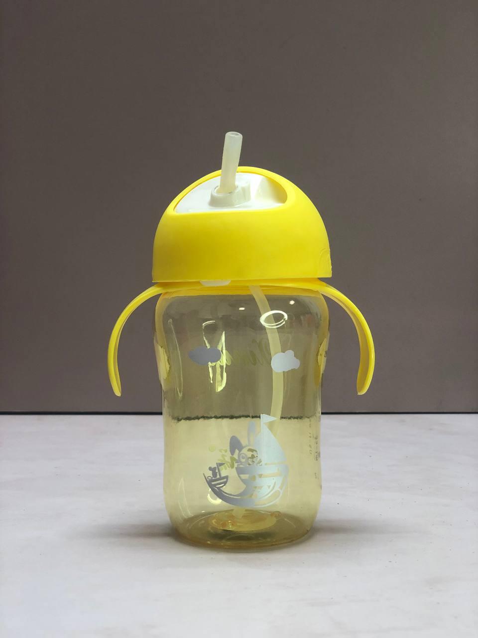 Детская бутылочка 300 мл с мерными делениями (желтая) - фото 7 - id-p35899981