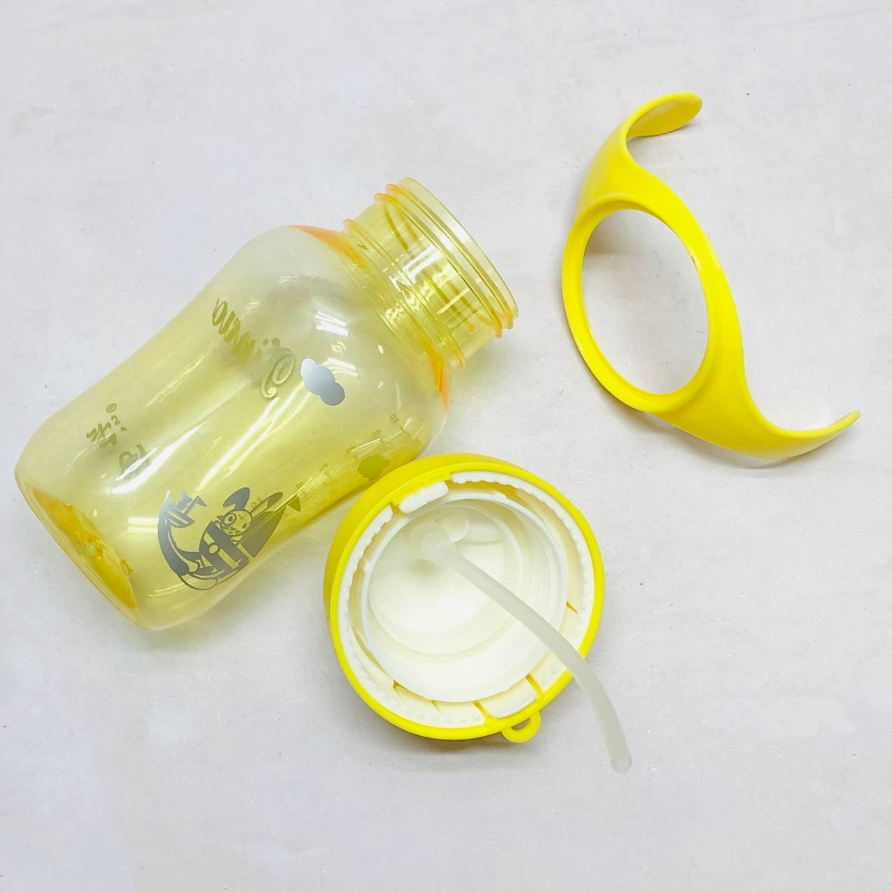 Детская бутылочка 300 мл с мерными делениями (желтая) - фото 6 - id-p35899981