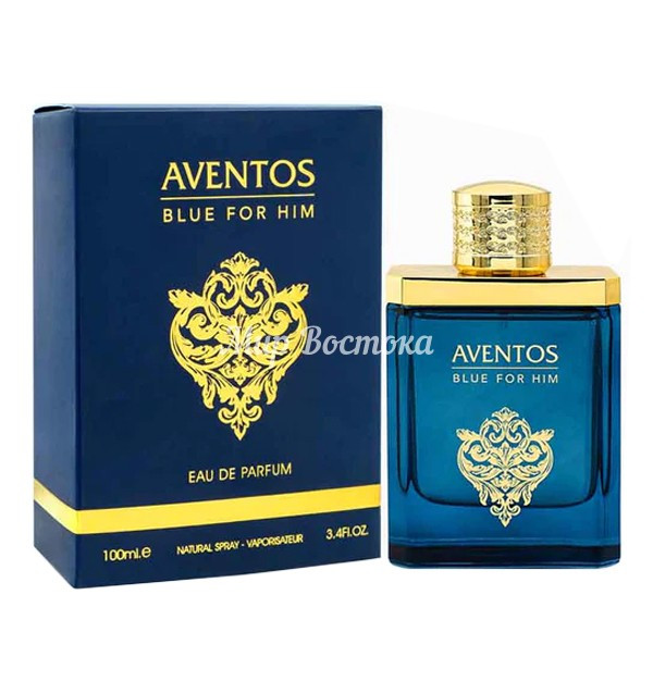 Парфюмерная вода Aventos Blue Fragrance World (100 мл, ОАЭ) - фото 1 - id-p115956848