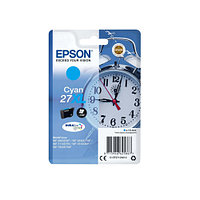 Epson №27 XL Голубой струйный картридж (C13T27124022)