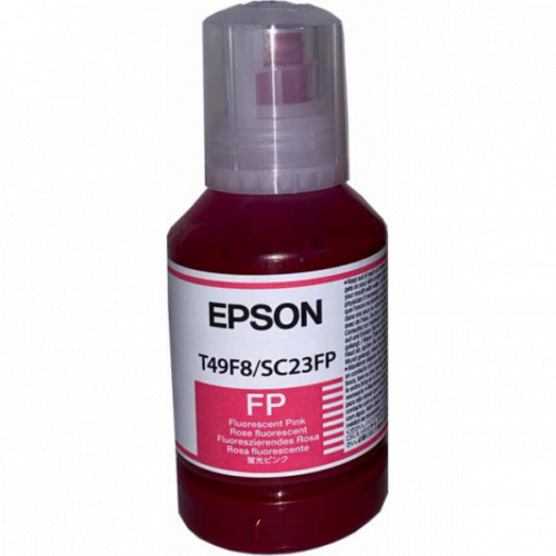 Epson T49F8 емкость с флуоресцентными розовыми чернилами 140 мл струйный картридж (C13T49F800) - фото 1 - id-p115958319