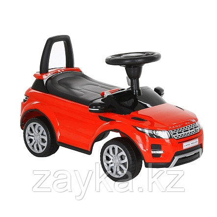 CHI LOK BO Каталка Range Rover Evogue (муз.панель, спинка-толкатель) 3-6 лет, Red/Красный