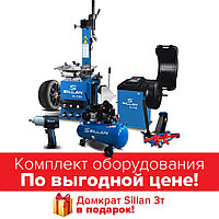 Комплект оборудования: PL-1261 + PL-1150 + 2065-100B 220V/3.0HP + RT-5231K + ПОДАРОК Домкрат Sillan 3т