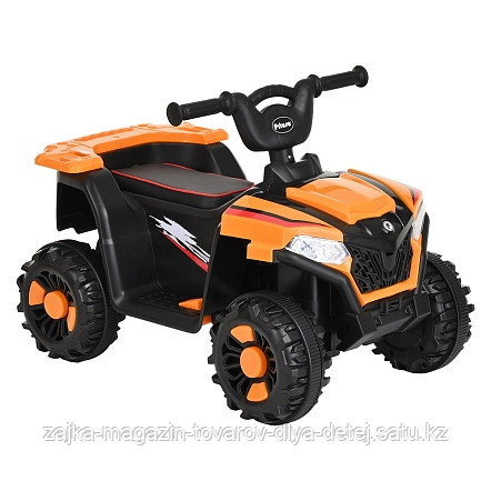 PITUSO Электроквадроцикл, 116-NEW 6V/4.5Ah,20W*1,колеса пласт,свет,муз,68*43, Orange/Оранжевый