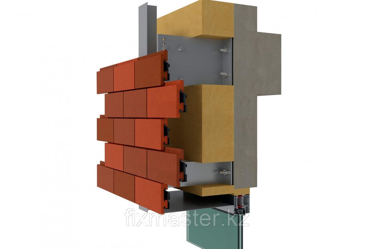 Вентилируемый фасад из клинкерной плитки ALP VF