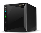 Сетевой накопитель ASUSTOR AS4004T, 4LFF, RAID 0,1,5,6,JBOD, 2GB, 2xGbE, 1x10GbE, 2xUSB 3.2, 90W