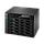 Сетевой накопитель NAS Asustor Lockerstor AS6210T, 10 LFF, RAID 0,1,5,6,JBOD,  1x4GB, 4х1GbE, 3x USB 3.0, фото 2