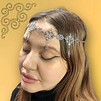 Шекелик национальное украшение на голову вид 1