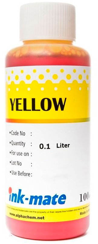 Чернила пигментные Ink-Mate HIMB-973 Yellow для HP OfficeJet Pro X476dn/X576dw/X477dw/X577dw 100мл