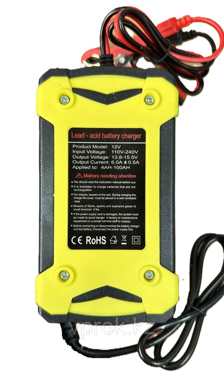 Зарядное устройство для аккумуляторов UKC 4-100 Ач, 12В, 6А - фото 4 - id-p115963416