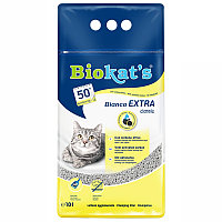 Biokat s Bianco Extra, Биокатс Бьянко комкующийся наполнитель, 10 л