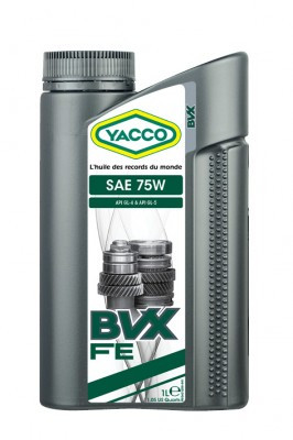Трансмиссионное масло для МКПП Yacco BVX FE 75W 1л, фото 1