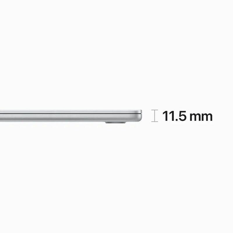 Apple MacBook Air 15-inch Apple M2 chip 8-core CPU/10-core GPU/256GB - Silver (English/Arabic) - фото 8 - id-p115963520