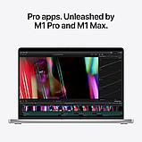 Apple MacBook Pro 16-inch Apple M1 Pro Chip/10-Core CPU and 16-Core GPU/1TB SSD - Silver (Arabic/English), фото 5