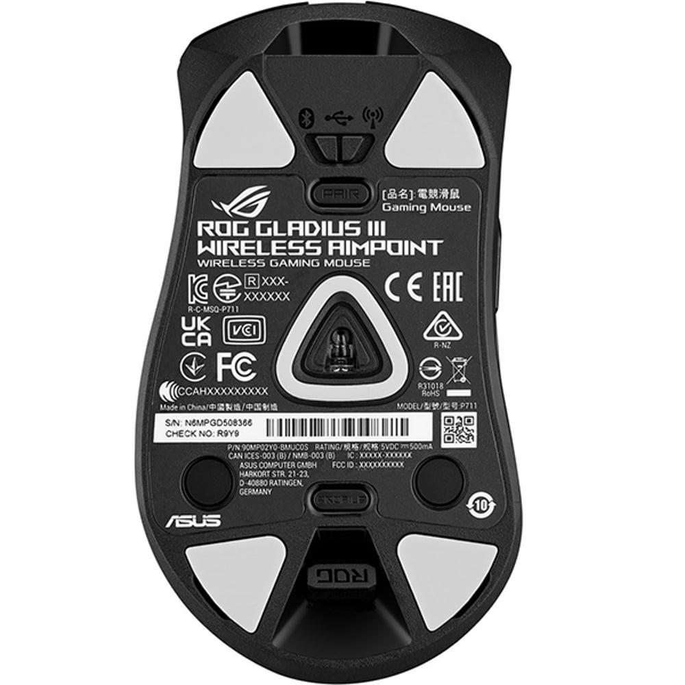 Asus ROG Gladius III Wireless Gaming Mouse Black - фото 3 - id-p115964085