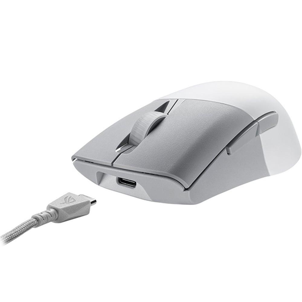 Asus ROG Keris Wireless Gaming Mouse White - фото 7 - id-p115964086