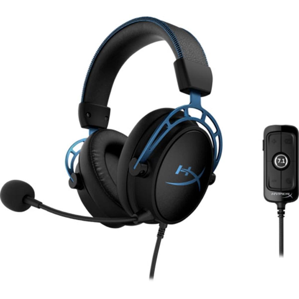 Hyperx 4P5L3AA Cloud Alpha S Wired Over Ear Gaming Headset Blue - фото 4 - id-p115964099