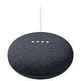 Google Nest Mini (2nd Generation) Smart Speaker Charcoal (International Version) - GA00781-US, фото 3