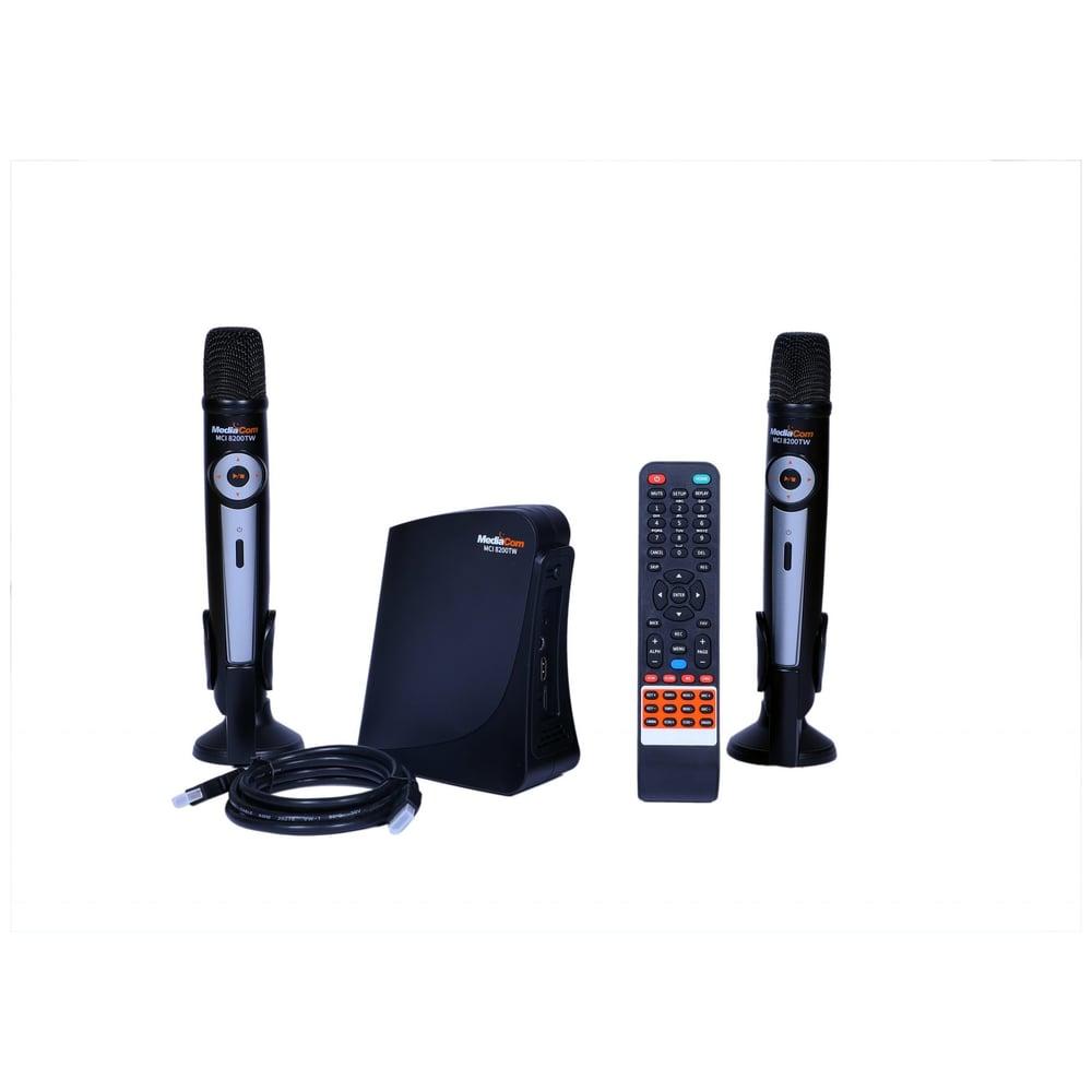 Mediacom MCI 8200TW Karaoke Player With 2 Wireless Mics - фото 1 - id-p115965111