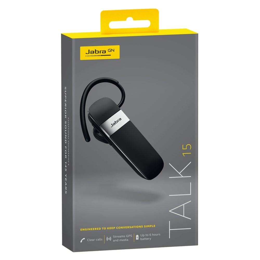 Jabra TALK 15 Bluetooth Headset - Black - фото 5 - id-p115965115