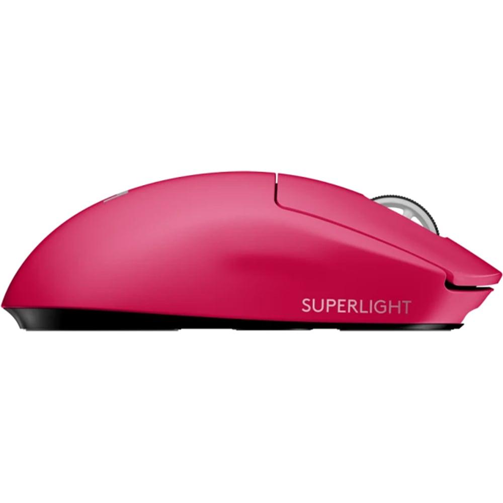 Logitech G Pro X Superlight Wireless Gaming Mouse Magenta - фото 5 - id-p115964123