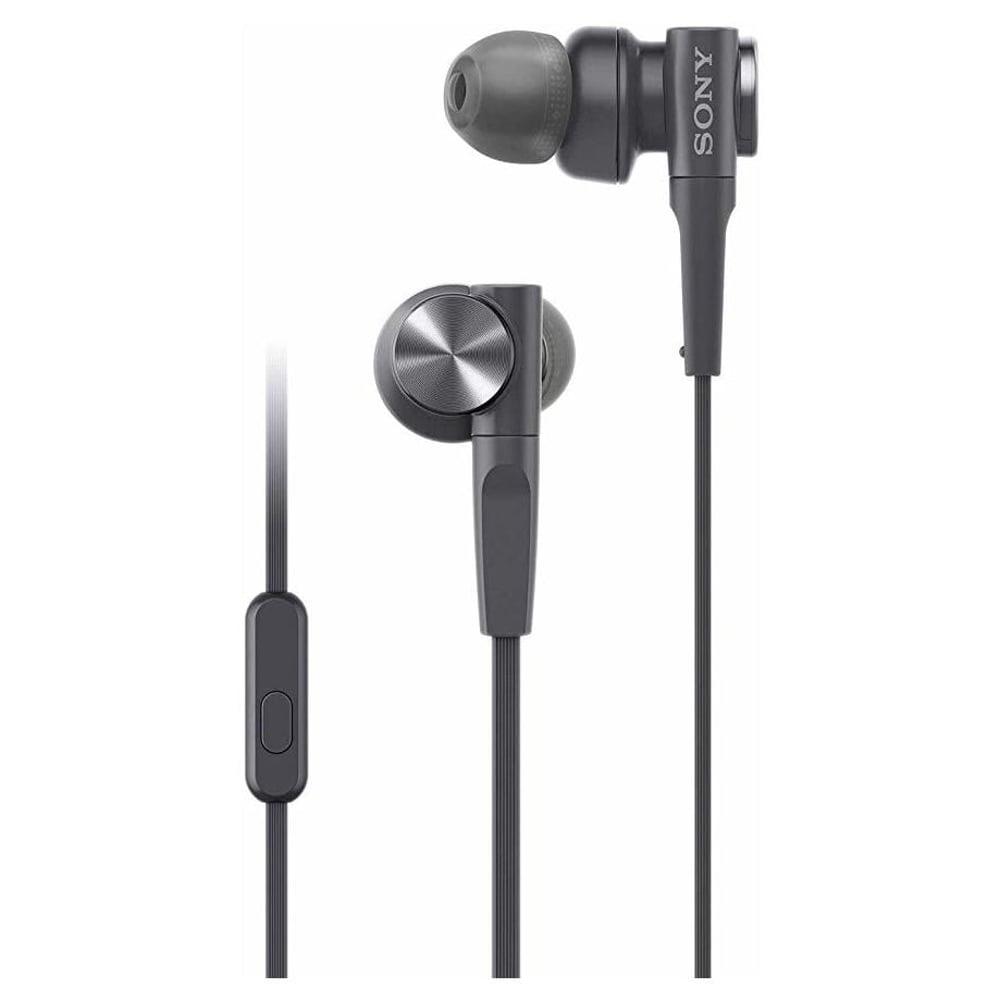 Sony EXTRA BASS MDRXB55AP In-Ear Headphones Black - фото 1 - id-p115965136