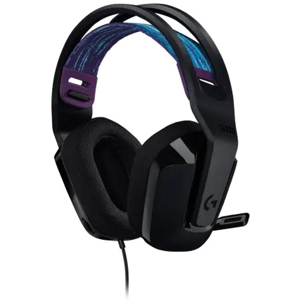 Logitech 981-000978 G335 Wired On Ear Gaming Headset Black - фото 3 - id-p115964142