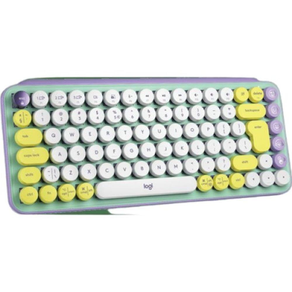 Logitech POP Keys Wireless Mechanical Keyboard With Emoji Keys Day Dream - фото 2 - id-p115964146