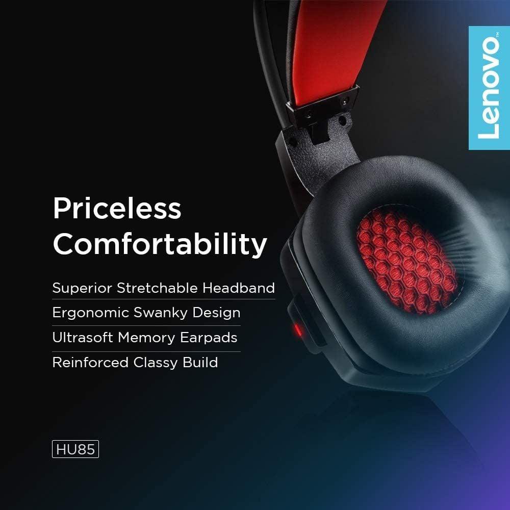 Lenovo HU85 Wired On-Ear Gaming Headset Black - фото 5 - id-p115964163
