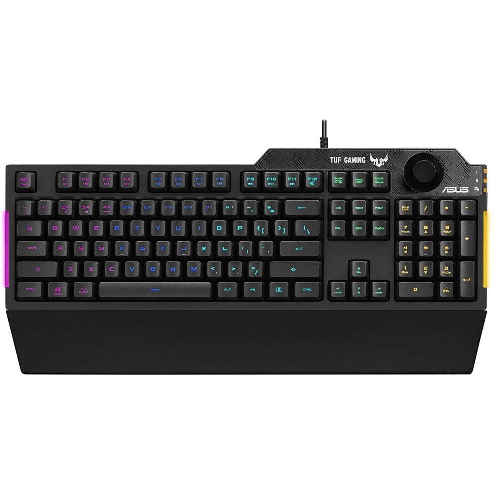 Asus TUF K1 Gaming Keyboard Black - фото 1 - id-p115964172