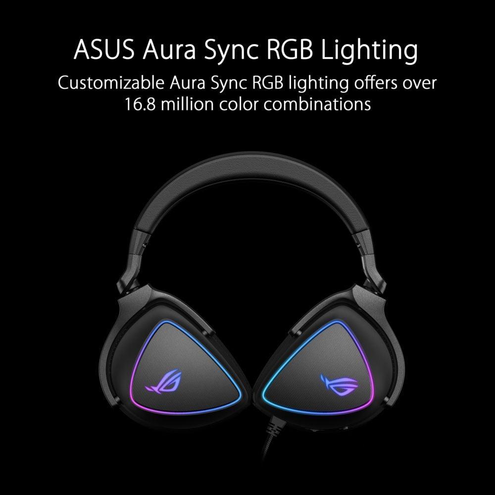 Asus 90YH02K0-B2UA00 ROG Delta S Wired On Ear Gaming Headset Black - фото 9 - id-p115964175