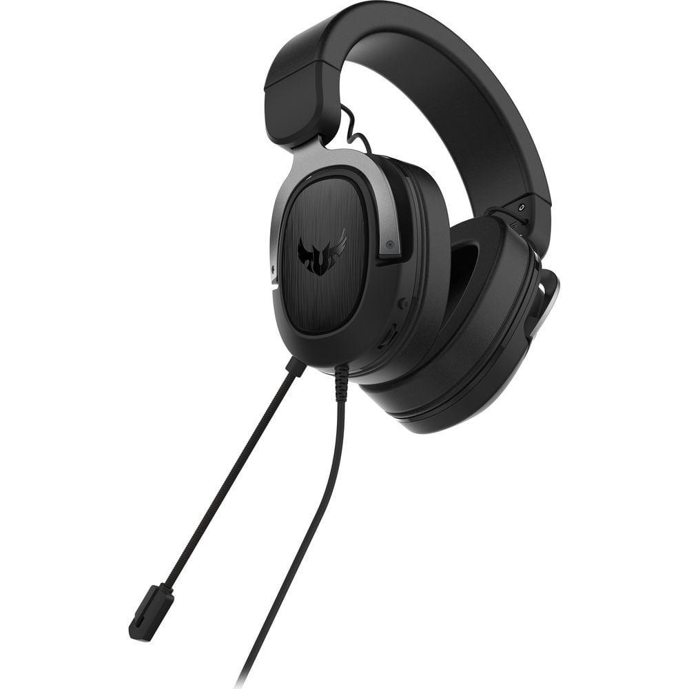 Asus H3 TUF Wired Over Ear Gaming Headset Gun Metal - фото 3 - id-p115964189