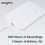 Magmo BUZZV7 Magnetic Snap-on Call Recorder White, фото 3