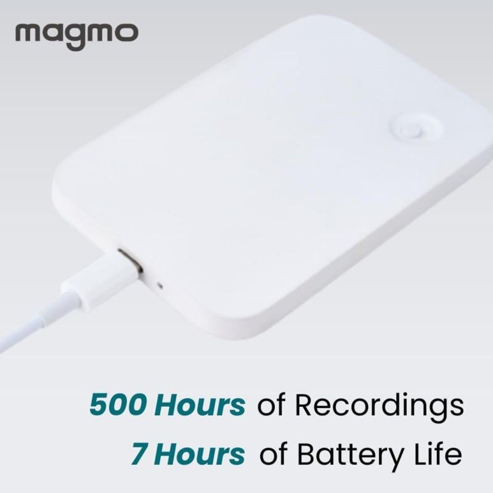 Magmo BUZZV7 Magnetic Snap-on Call Recorder White - фото 3 - id-p115965207