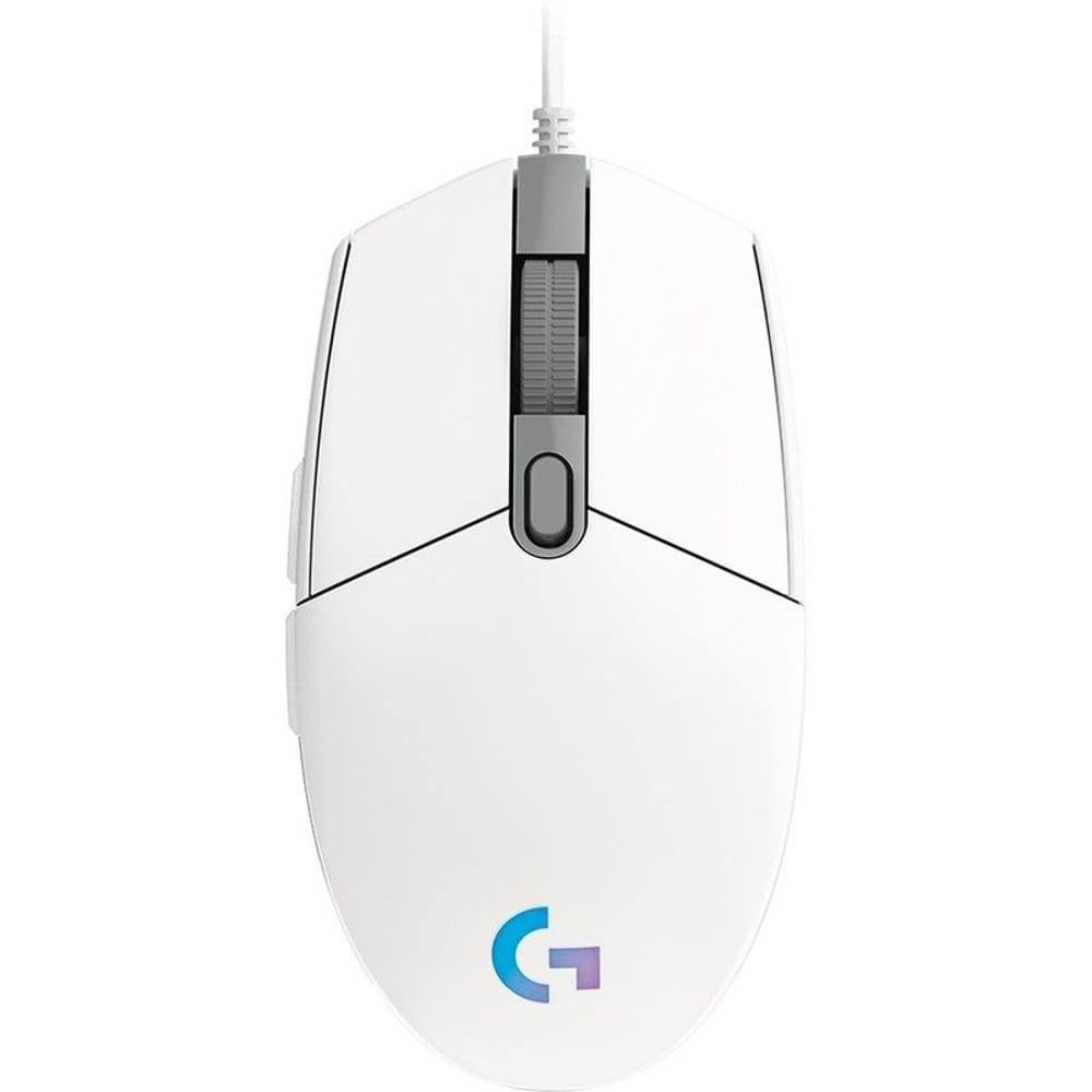 Logitech Lightsync Gaming Mouse 62.15mm White - фото 1 - id-p115964209