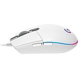 Logitech Lightsync Gaming Mouse 62.15mm White, фото 5