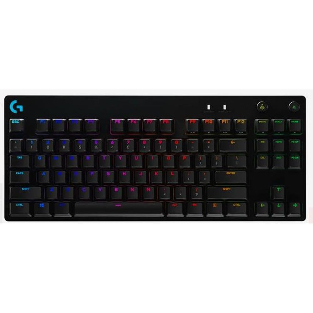 Logitech G Pro Mechanical Gaming Keyboard English Black - фото 1 - id-p115964216