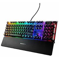 SteelSeries APEX 7 Mechanical Gaming Keyboard (Red Switch - Linear and Quiet)