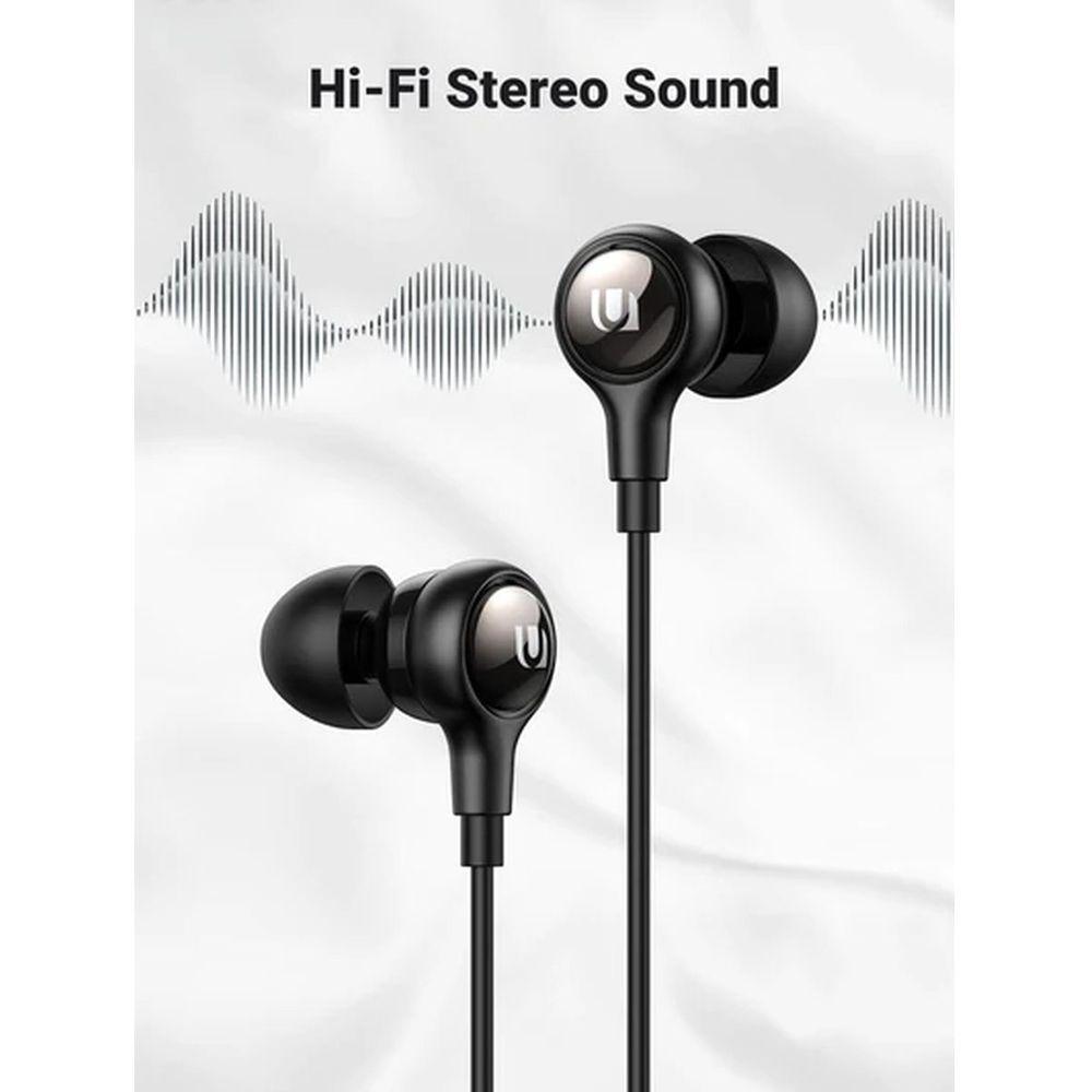 Ugreen HiTune EP103-30638 Wired In Ear Earphones Black - фото 4 - id-p115965239