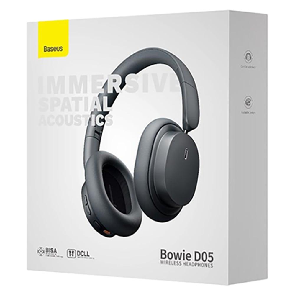 Baseus Bowie D05 NGTD020213 Wireless Over Ear Headphones Grey - фото 3 - id-p115965253