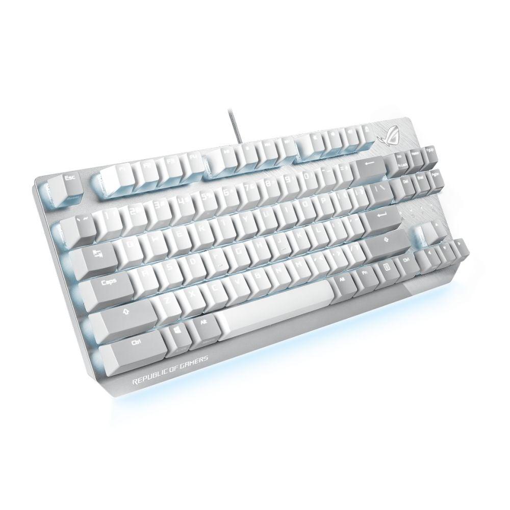 Asus X806 ROG Strix Scope Gaming Keyboard Moonlight White - фото 2 - id-p115964276