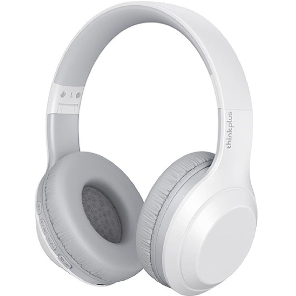 Lenovo Thinkplus TH10 Wireless On Ear Headset White - фото 1 - id-p115965302