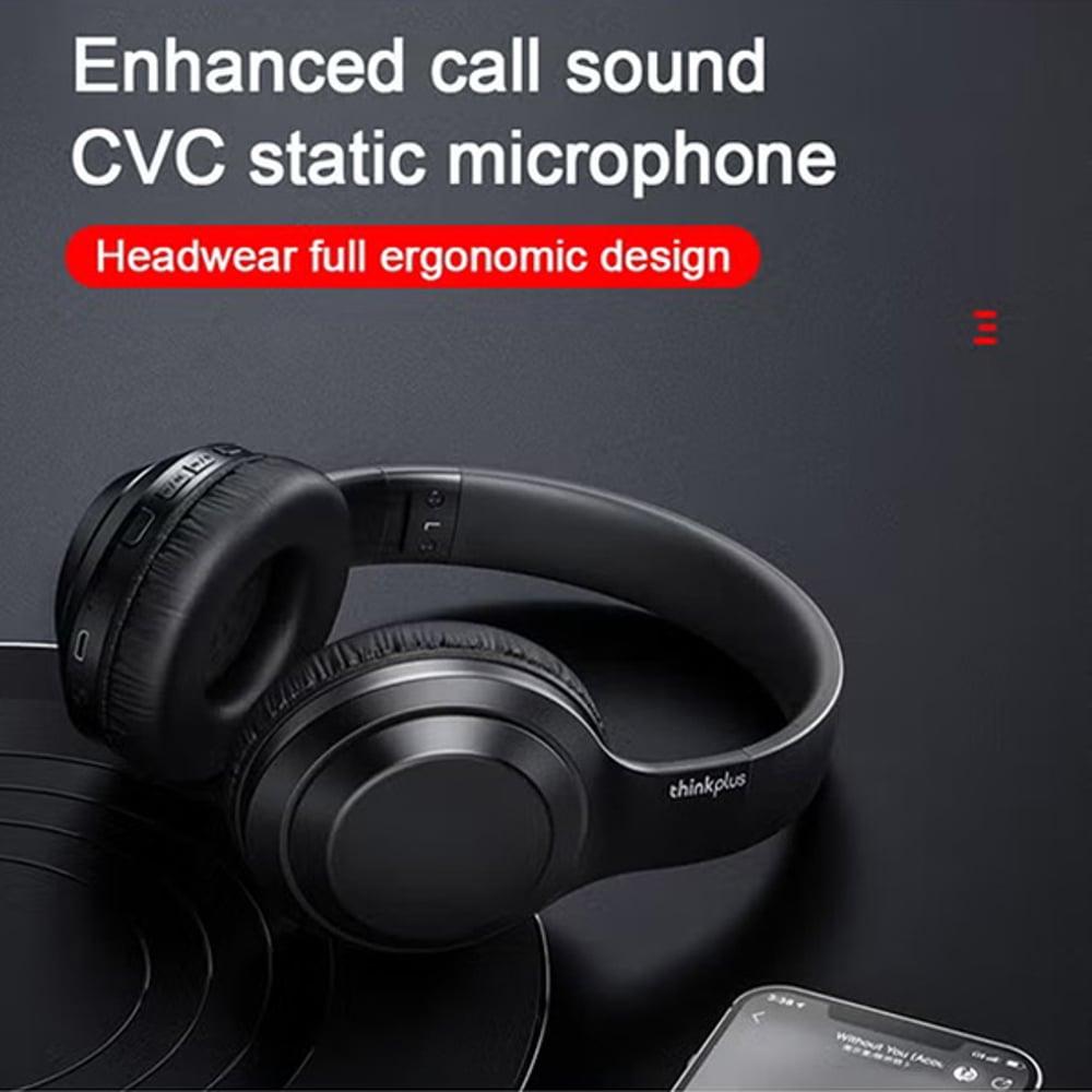 Lenovo Thinkplus TH10 Wireless On Ear Headset White - фото 4 - id-p115965302