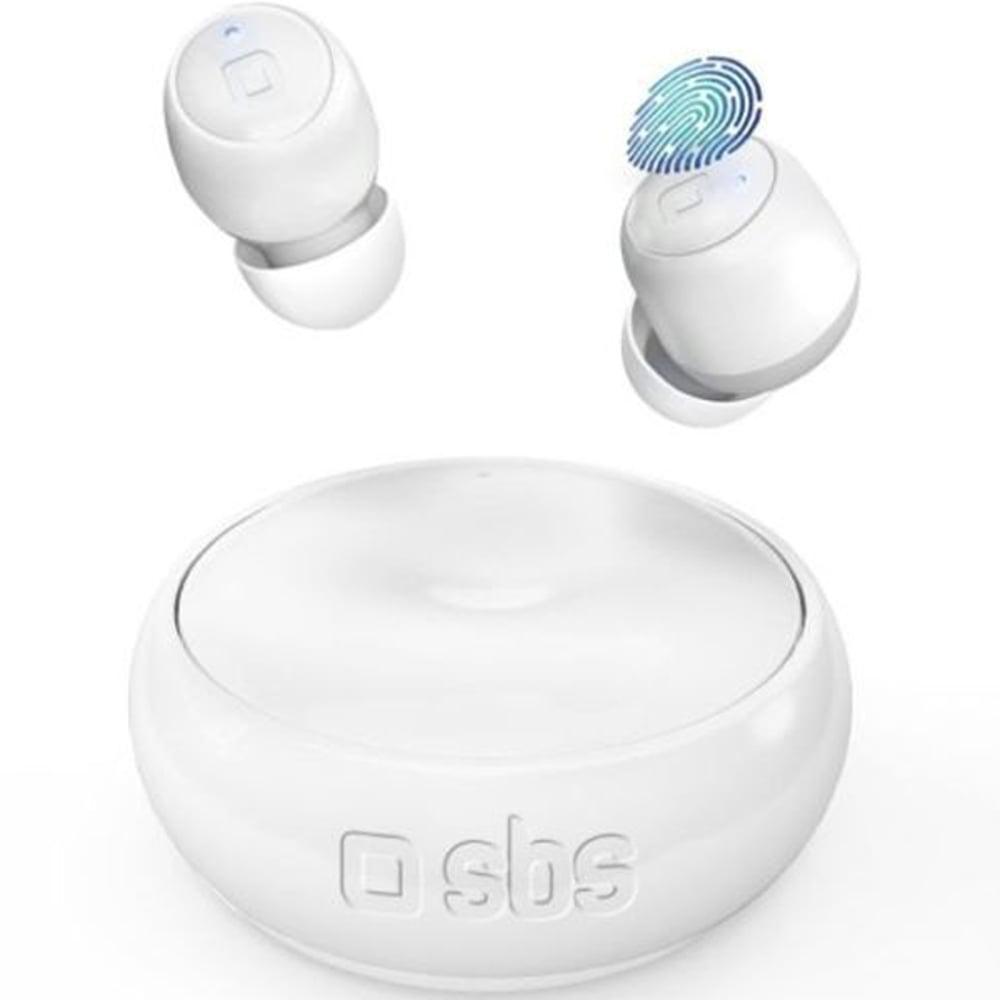 SBS TEEARTWSSPINBTW Twin Spin 360° True Wireless Earbuds White - фото 3 - id-p115965333