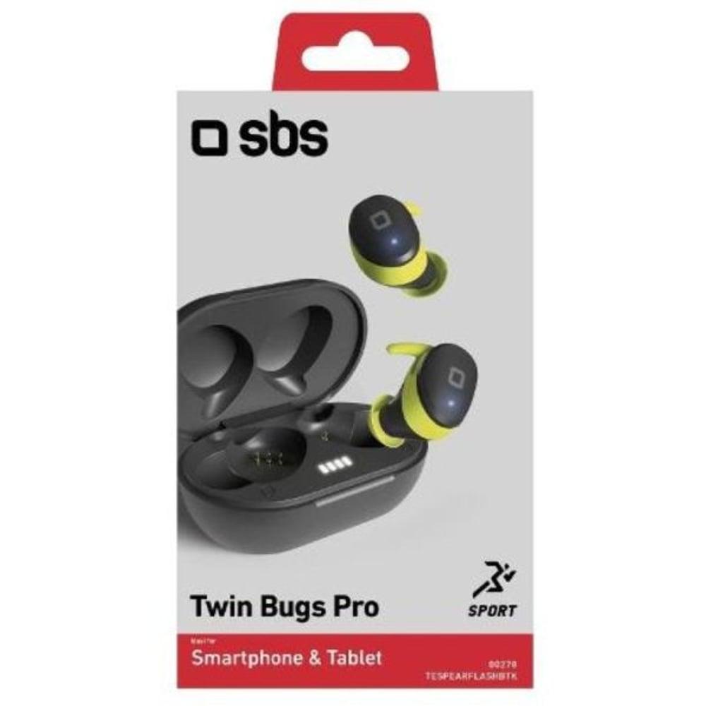 SBS TESPEARFLASHBTK Twin Bugs Pro True Wireless Earbuds Black - фото 2 - id-p115965337