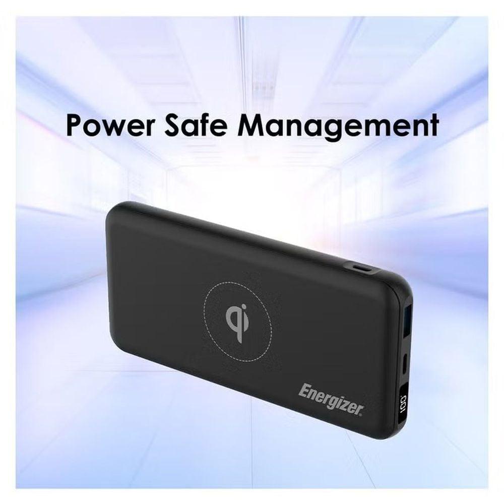 Energizer Wireless Power Bank 10000mAh Black QE10008PQ_BK - фото 2 - id-p115964352