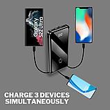 Smart Alien Wireless Charging Power Bank 20000mAh Black PB20000, фото 5