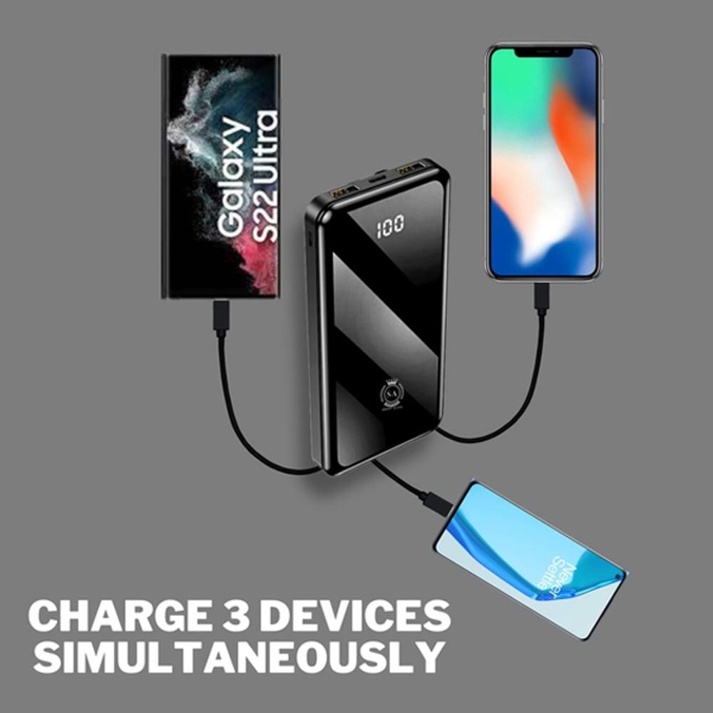 Smart Alien Wireless Charging Power Bank 20000mAh Black PB20000 - фото 5 - id-p115964389