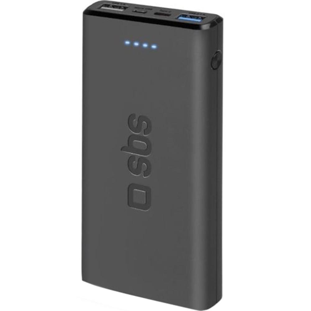 SBS Fast Charge Powerbank 10000mAh Black TTBB10000FASTK - фото 1 - id-p115964390