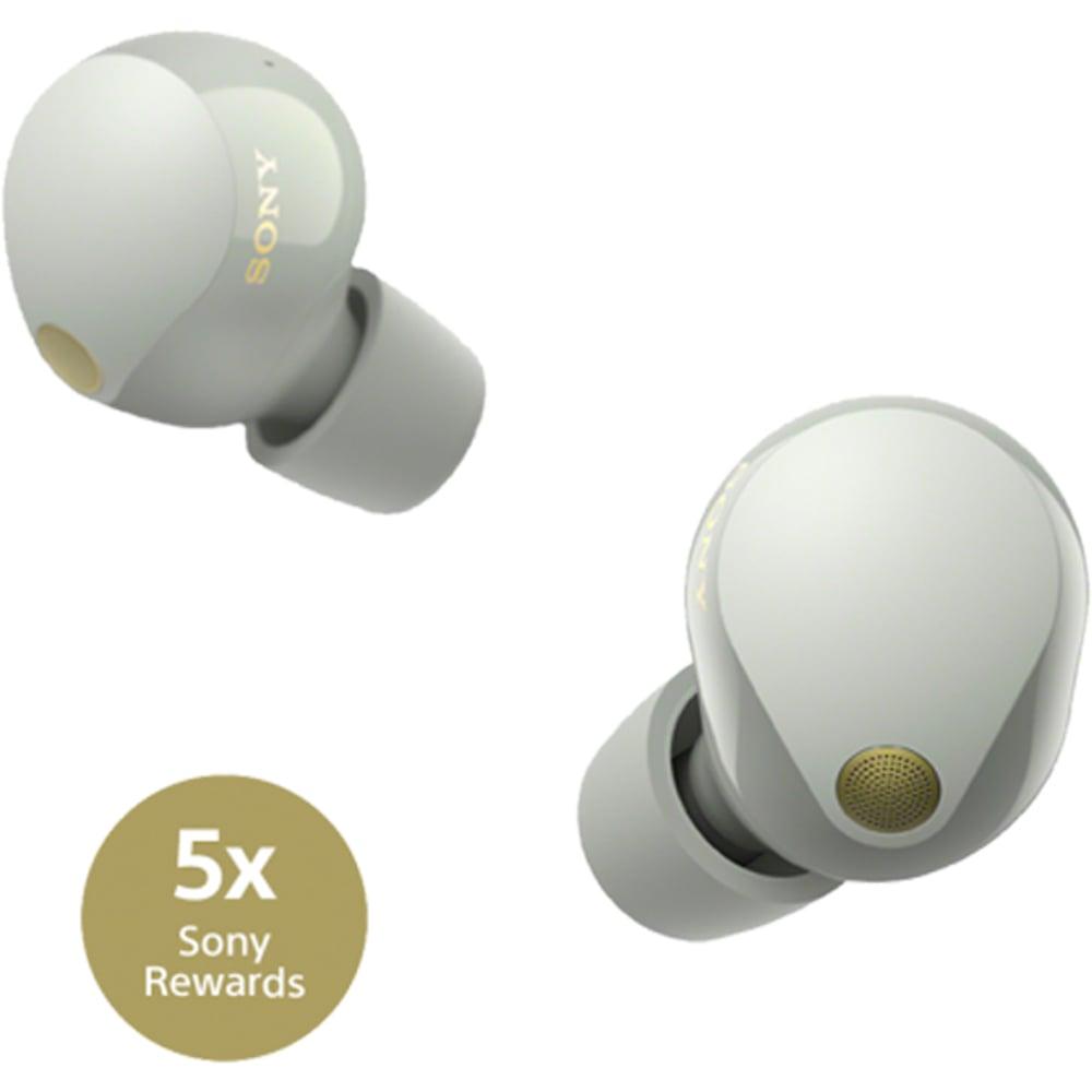 Sony WF-1000XM5/S Truly Wireless Noise Cancelling In Ear Earbuds Silver - фото 2 - id-p115965405